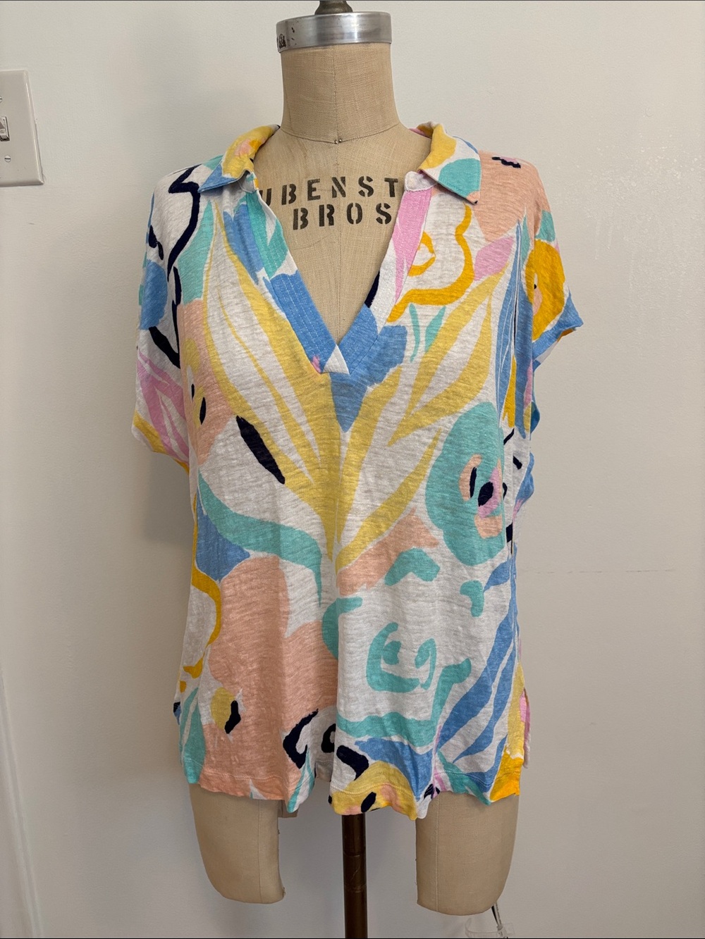 Rachel Zoe blouse 100% Linen